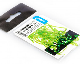 Perdigon Strips, 1.5 mm, Fluo Chartreuse Pearl / 21